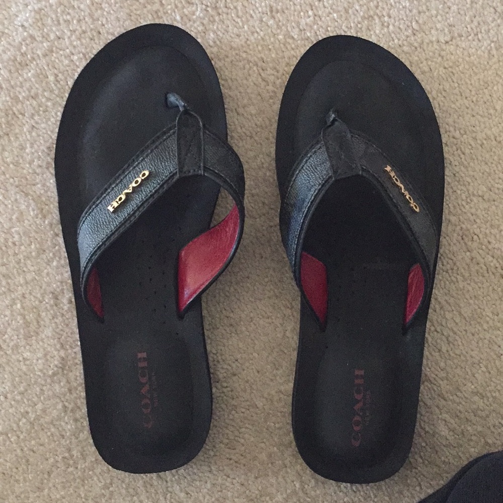 Coach Flip Flops